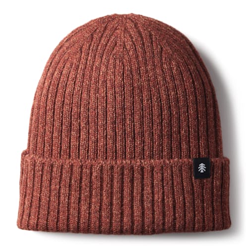 laydown image of Japanese Rib Knit Beanie