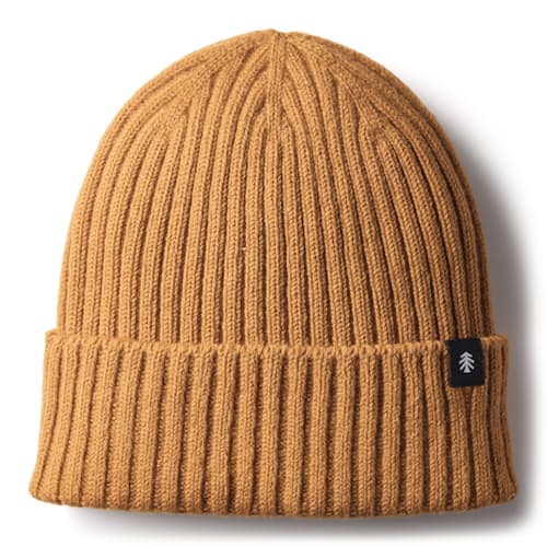 laydown image of Japanese Rib Knit Beanie