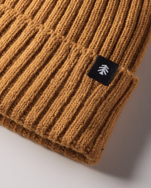 laydown detail image of Japanese Rib Knit Beanie
