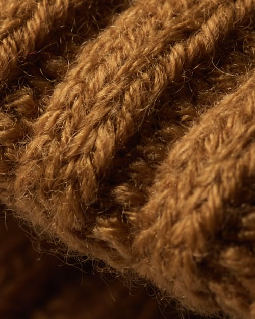 laydown detail image of Japanese Rib Knit Beanie