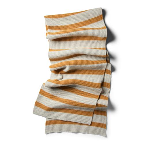 laydown image of Valentine Striped Scarf