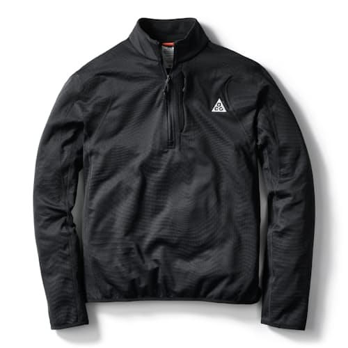 laydown image of ACG TF Wolf Grid Half-Zip