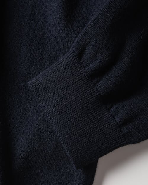 laydown detail image of Cotton Merino Crewneck Sweater