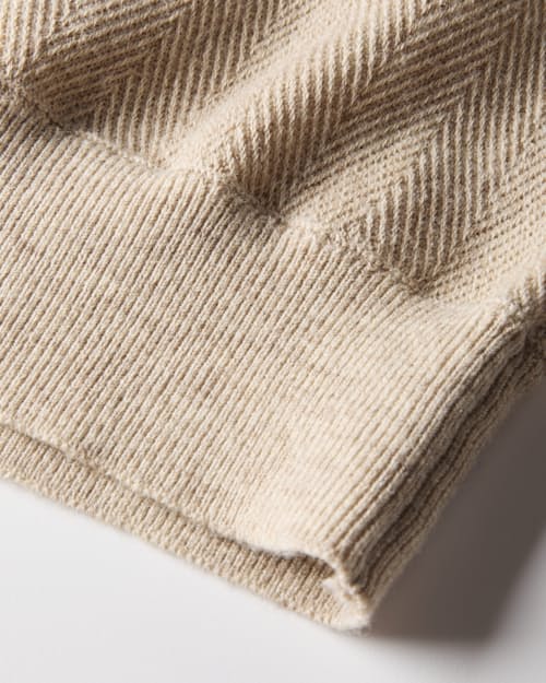laydown detail image of Lightweight Cotton-Merino Crewneck Sweater