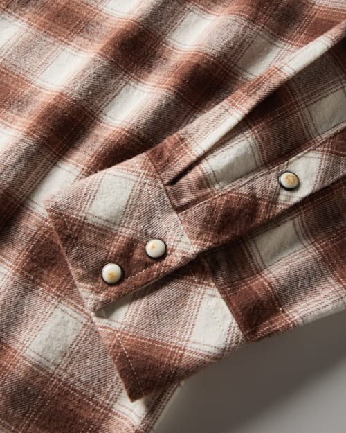 laydown detail image of Cotton Western Shirt