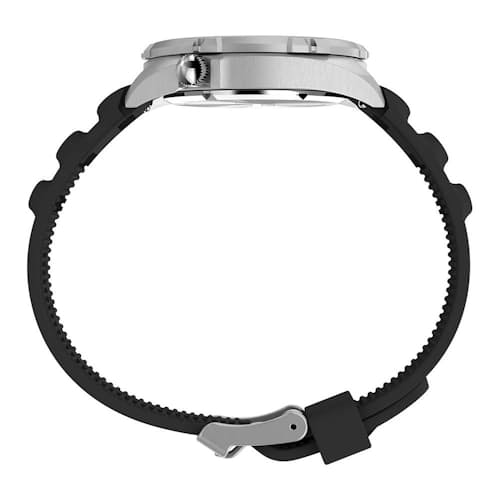 laydown image of Timex Intrepid x Dimepiece Collab
