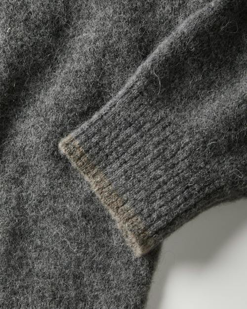 laydown detail image of Brushed Alpaca-Merino Sweater