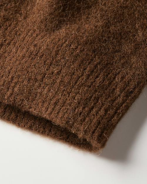 laydown detail image of Brushed Alpaca-Merino Sweater