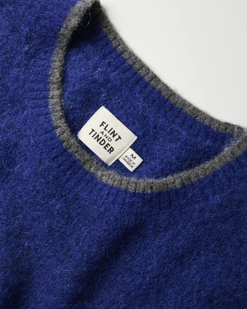 laydown detail image of Brushed Alpaca-Merino Sweater
