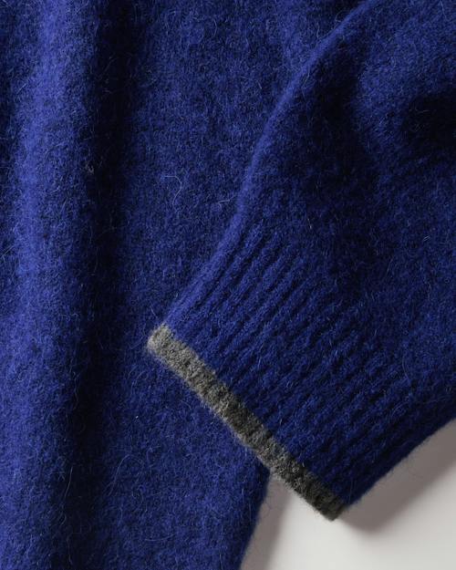 laydown detail image of Brushed Alpaca-Merino Sweater
