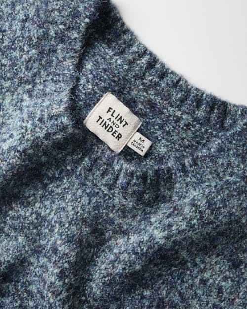 laydown detail image of Marled Crewneck Sweater