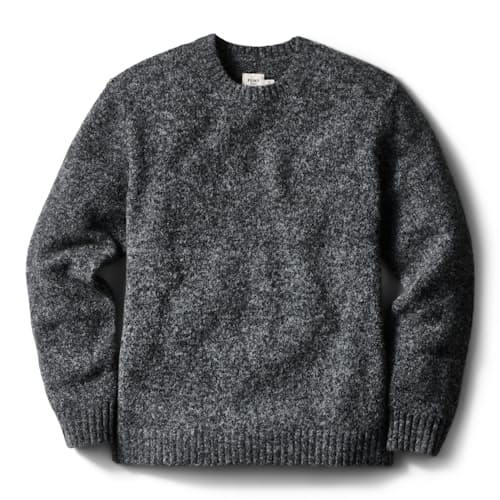 laydown image of Marled Crewneck Sweater