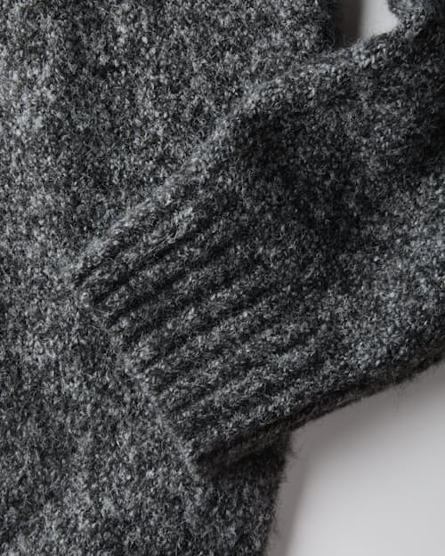 laydown detail image of Marled Crewneck Sweater