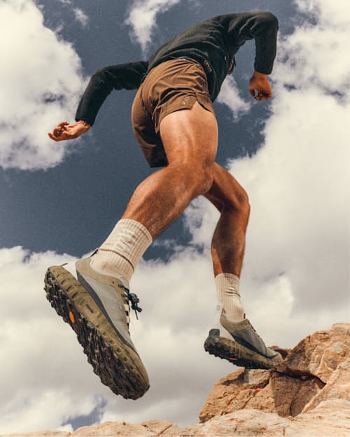 lifestyle image of 001A Trail Sneaker