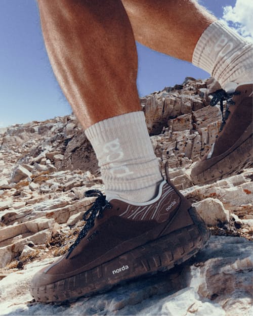 lifestyle image of 001A Trail Sneaker