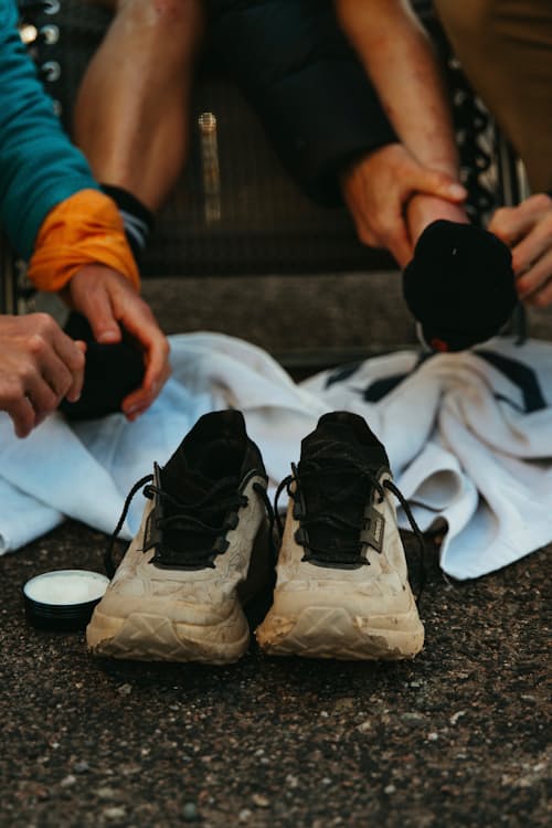 lifestyle image of 055 Trail Sneaker