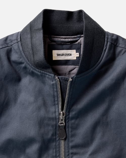 laydown detail image of The Insulated Bomber Jacket