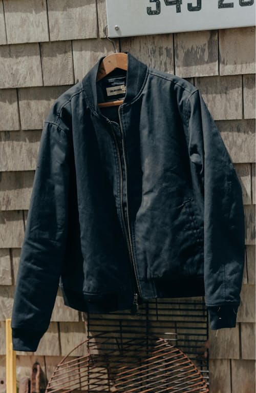 lifestyle image of The Insulated Bomber Jacket