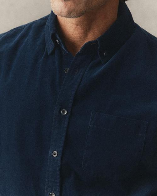 on model image of The Jack Long Sleeve Shirt