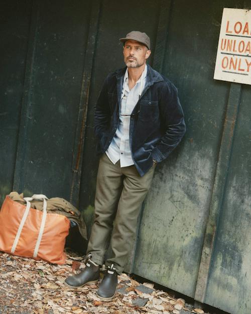 lifestyle image of The Utility Shirt