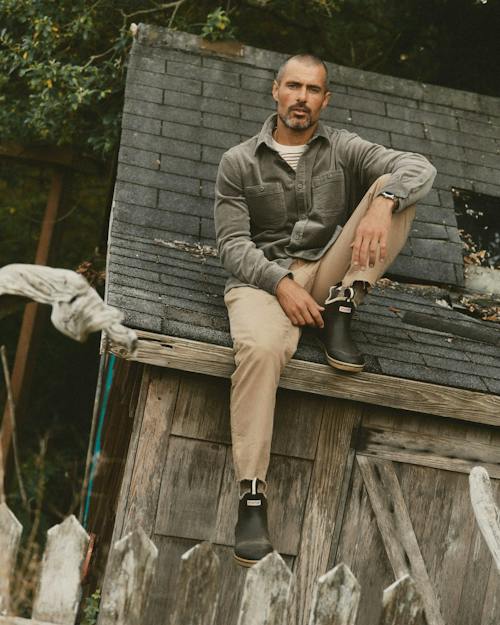 lifestyle image of The Utility Shirt