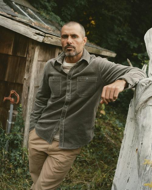 lifestyle image of The Utility Shirt