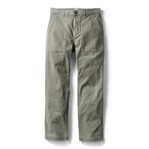 laydown image of Flannel Sateen Fatigue Pant