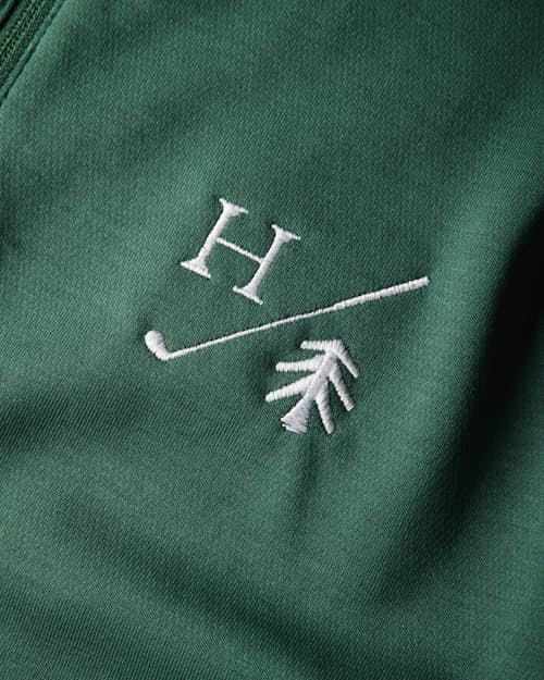 laydown detail image of Flyer Midlayer Quarter-Zip