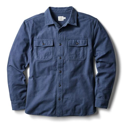 laydown image of Chamois Workshirt
