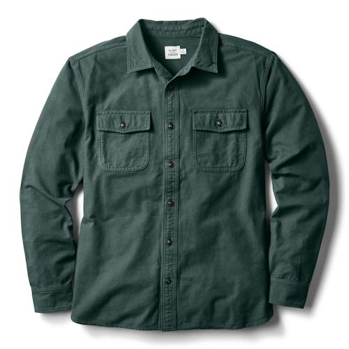 laydown image of Chamois Workshirt