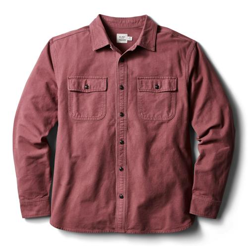 laydown image of Chamois Workshirt