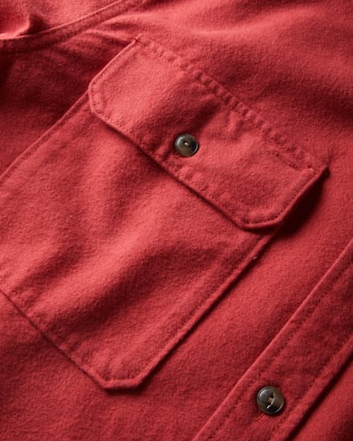 laydown detail image of Chamois Two-Pocket Shirt