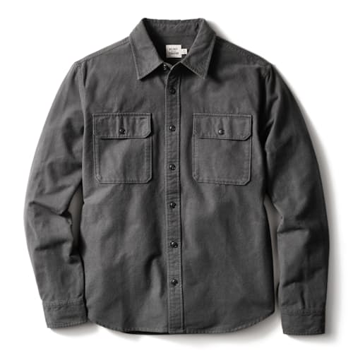 laydown image of Chamois Two-Pocket Shirt