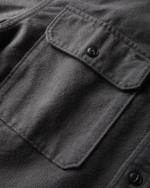 laydown detail image of Chamois Two-Pocket Shirt