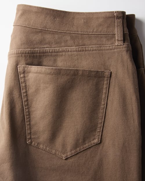 laydown detail image of Flannel-Lined Canvas Pant - HB Athletic Straight