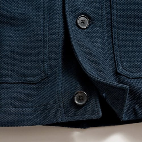 laydown detail image of Pique Chore Jacket