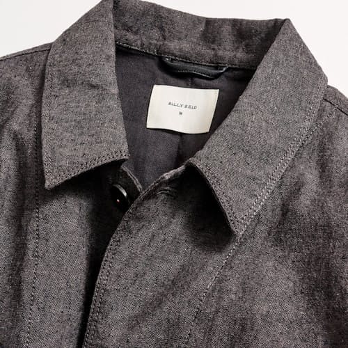 laydown detail image of Chambray Chore Jacket