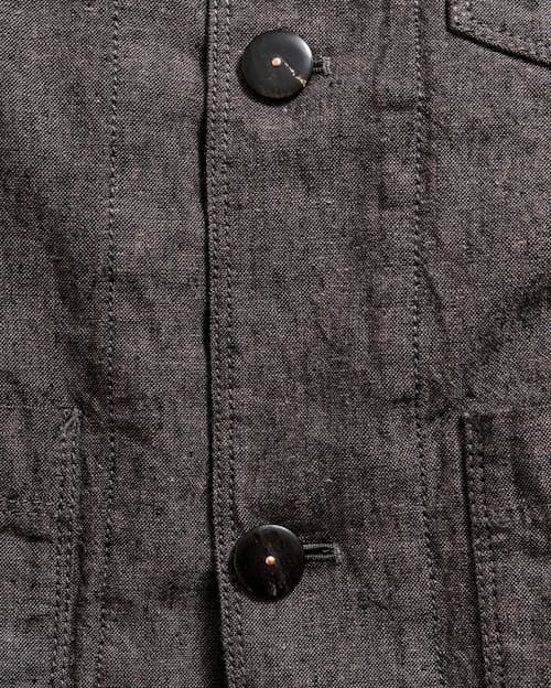 laydown detail image of Chambray Chore Jacket