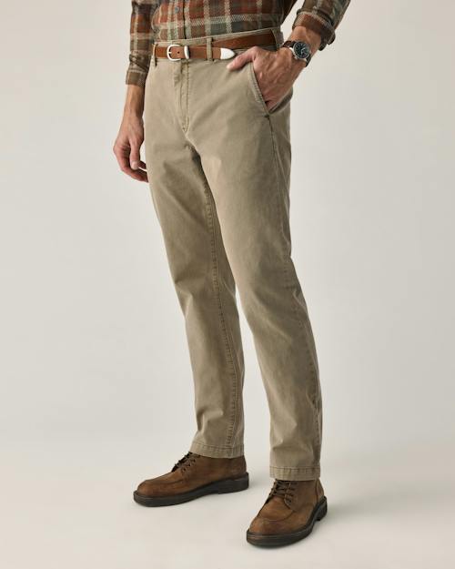 on model image of 365 Chino Pant - HB Straight