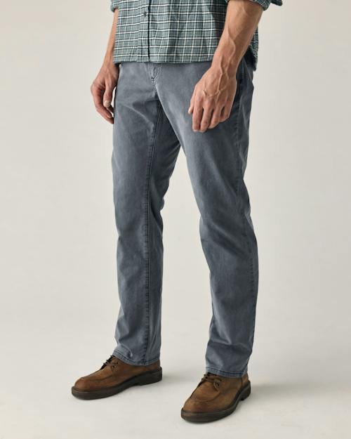 on model image of 365 5-Pocket Pant - HB Athletic Straight