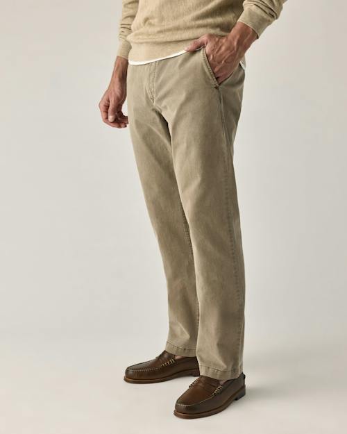 on model image of 365 Chino Pant - HB Athletic Straight