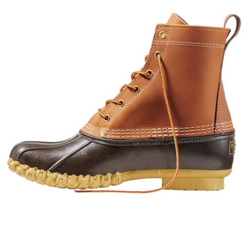 laydown image of 8" Bean Boot