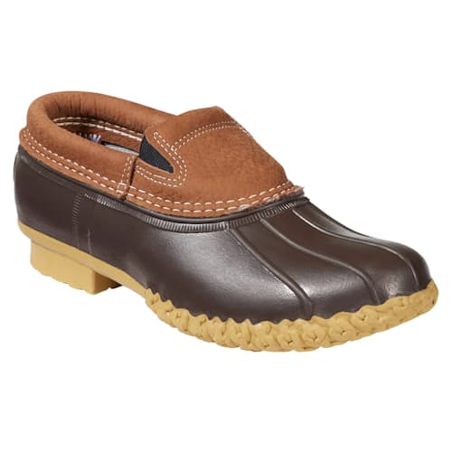 laydown image of Rubber Moc Slip On