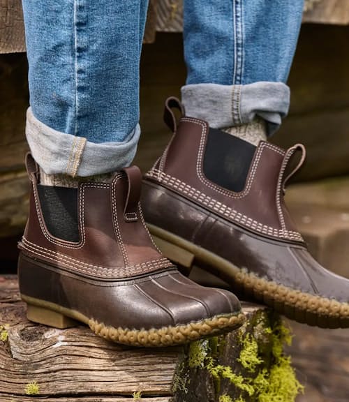 lifestyle image of 6.5" Bean Boot Chelsea