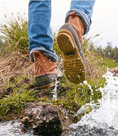 lifestyle image of 8" Bean Boot