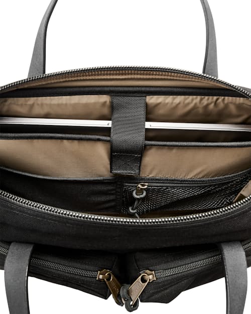 laydown detail image of Dryden Ballistic Nylon Briefcase - 14L