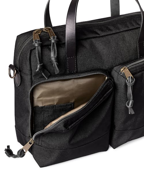 laydown detail image of Dryden Ballistic Nylon Briefcase - 14L