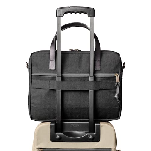 laydown detail image of Dryden Ballistic Nylon Briefcase - 14L