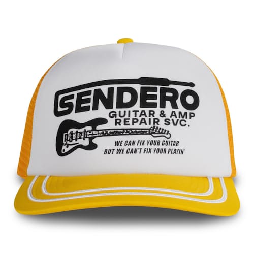 laydown image of Guitar Repair Hat