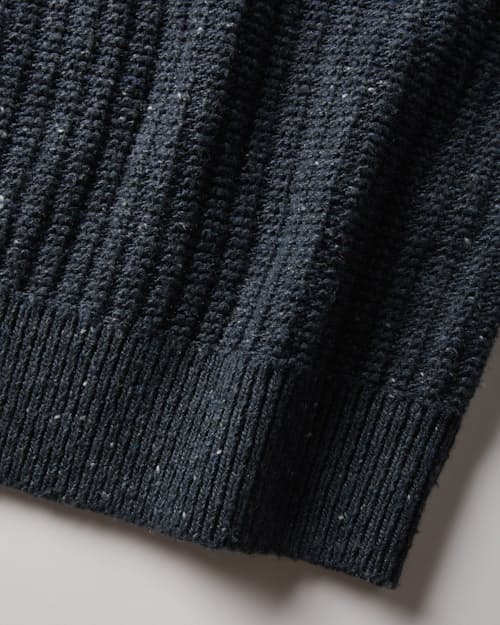 laydown detail image of Recycled Cotton Headlands Mock Button
